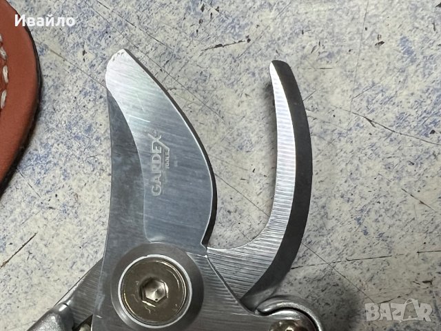 Лозарска ножица Gardex 200 mm с кожен калъф , снимка 5 - Други инструменти - 43479751