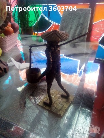 метална статуетка ръчно изработена, снимка 2 - Декорация за дома - 43312429