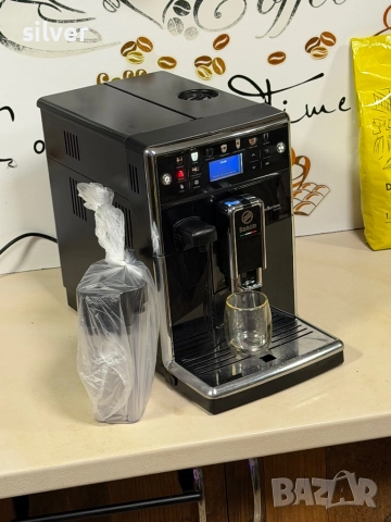 Кафемашина кафе автомат Saeco PicoBarista deluxe с гаранция, снимка 4 - Кафемашини - 52393397