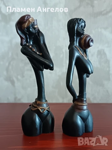 Статуетки-африкански жени, снимка 3 - Статуетки - 51160269