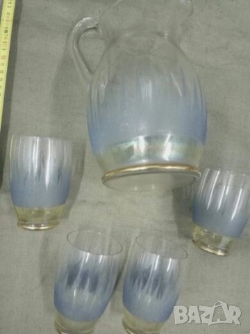 Продавам царски сервиз , ръчно стъкло , снимка 5 - Чаши - 27783520