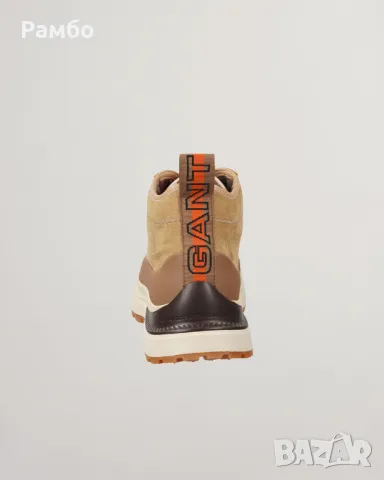 Gant Cazidy Велурени обувки в бежово мъжки, снимка 4 - Мъжки боти - 49166449