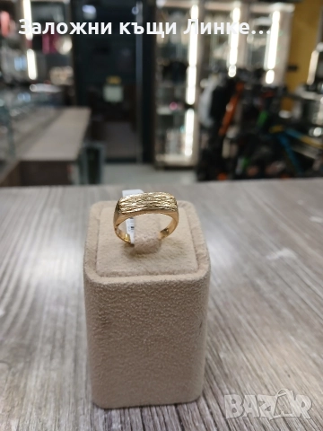 Нов Златен Пръстен 4.12гр, снимка 2 - Пръстени - 52710233
