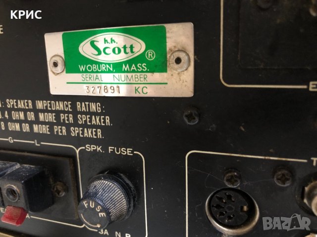 Scott R 327L,AM-FM Stereo Reseiver, снимка 18 - Ресийвъри, усилватели, смесителни пултове - 26696170