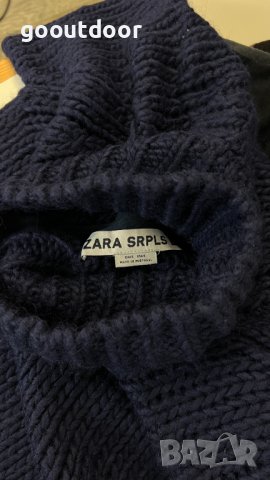 Дамски пуловер с висока яка Zara SRPLS Turtleneck Wool Alpaca Sweater, снимка 4 - Блузи с дълъг ръкав и пуловери - 42986686
