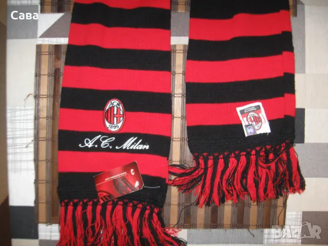 Шапка и шал AC MILAN  , снимка 7 - Шапки - 47960819