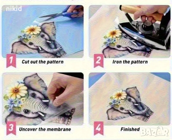 Герои замръзналото Кралство Frozen Елза Анна щампа термо апликация картинка за дреха блуза чанта, снимка 4 - Други - 52217792