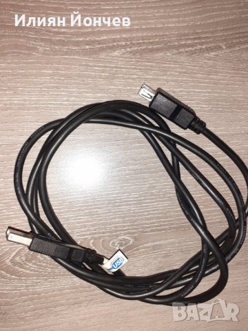 Кабели за компютър - захранващи кабели, FTP-кабел с два накрайника, кабел за принтер, снимка 4 - Кабели и адаптери - 38742349