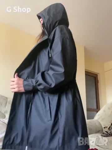 Дамски шлифер яке дъждобран с качулка водоустойчиво, снимка 7 - Якета - 48235451