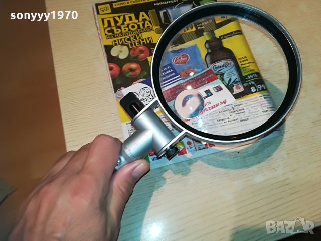 лупа с чупещо рамо-29х14см, снимка 6 - Други инструменти - 28603512