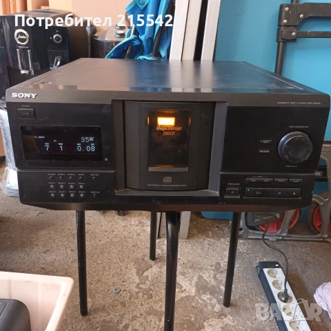 CD чейнджър Sony CDP-CX230 Mega Storage. 