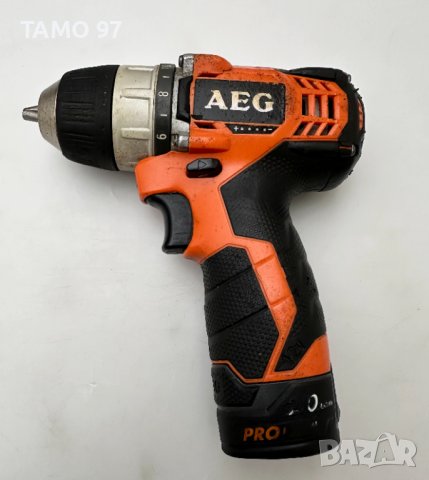 AEG BS 12 C - Акумулаторен витноверт 12V 2.0Ah , снимка 2 - Винтоверти - 43172444