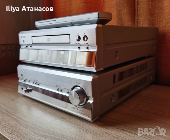 Denon DRA 201SA Dcd 201 SA стерео усилвател радио компакт диск и дистанционно , снимка 1 - Аудиосистеми - 40295343
