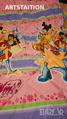 Олекотена завивка за момичета, шалте, снимка 3 - Спално бельо - 43887675