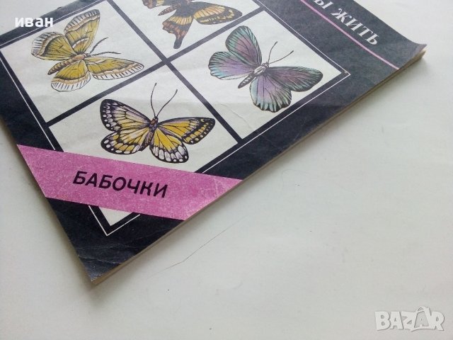 Они должны жить - Бабочки - Н.И.Кочетова - 1990г., снимка 12 - Енциклопедии, справочници - 43905760