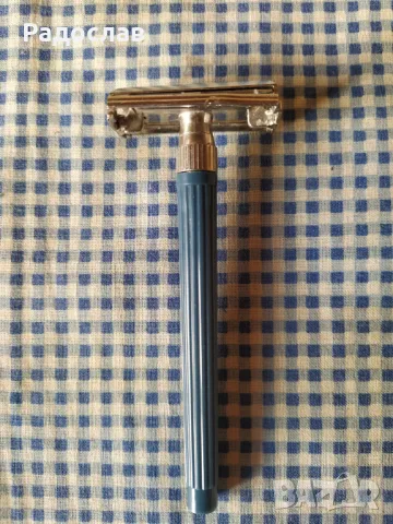 Gillette стара английска самобръсначка Жилет, снимка 2 - Мъжка козметика - 49762925