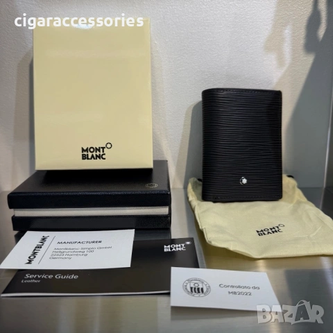 Оригинален Montblanc портфейл – чисто нов, пълен комплект