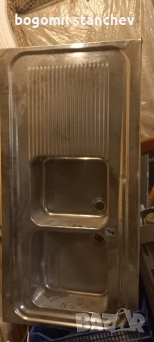 Двойна мивка 80х100 см