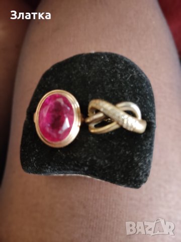 Старо злато СССР. Руски златен пръстен. Златен пръстен СССР. Руско злато Златни бижута СССР, снимка 12 - Пръстени - 43773301