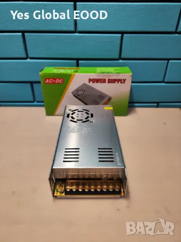 12V 30A Захранващ Адаптер 360W за LED, 3D Принтер и CCTV, Webasto, снимка 1