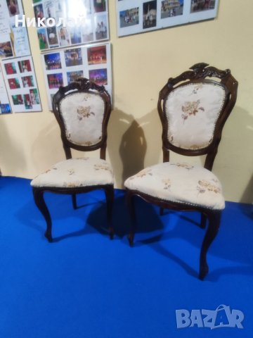 Много красиви 2 броя Барокови столове, снимка 16 - Столове - 42956503