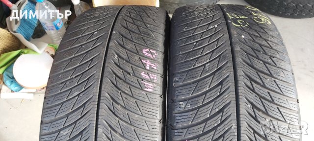 2 бр. зимни гуми Michelin 255 45 18 dot5618 Цената е за брой!, снимка 1 - Гуми и джанти - 43460374