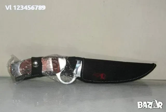 Ловен нож с фиксирано острие 135х272- COLUMBIA A10, снимка 4 - Ножове - 50805923