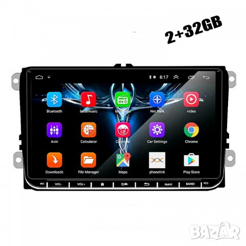 Мултимедия, VW, плеър, двоен дин, за volkswagen, навигация, golf, passat, touran, Seat, Skoda, Голф, снимка 3 - Аксесоари и консумативи - 33410944