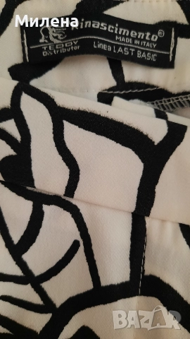 Дамски панталон на цветя - М, снимка 3 - Панталони - 50187374