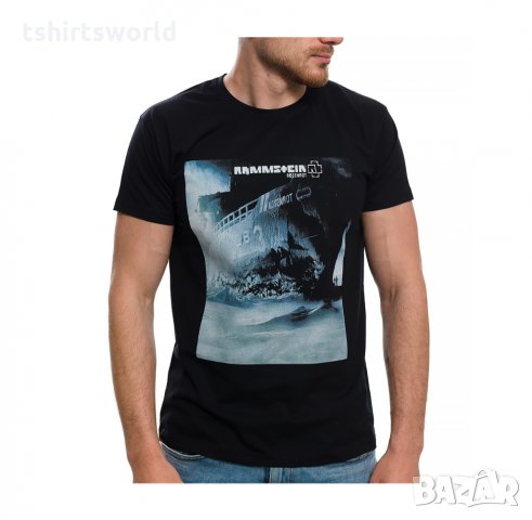 Нова мъжка тениска с дигитален печат на музикалната група RAMMSTEIN - Rosenrot, снимка 7 - Тениски - 28166726