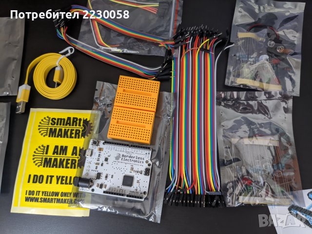 Комплект Arduino Leonardo микроконтролер, снимка 4 - Друга електроника - 37473382