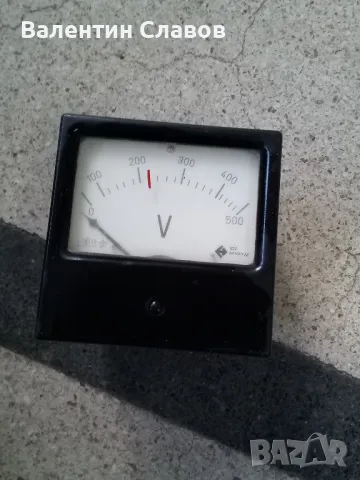 Волтметър 0-500 волта АС