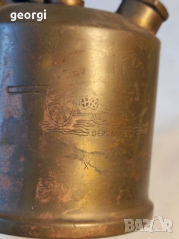 Стара френска бензинова горелка , снимка 2 - Антикварни и старинни предмети - 38862312