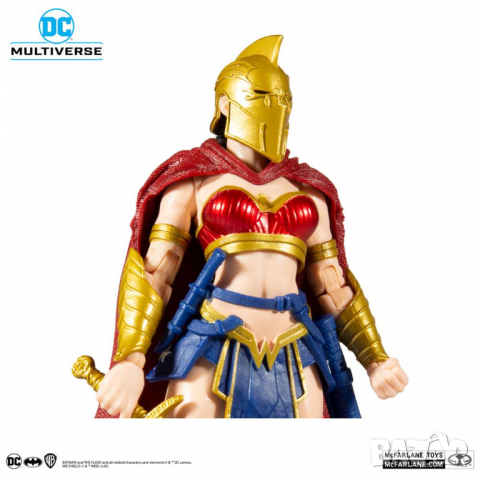 DC MULTIVERSE ACTION FIGURE LKOE WONDER WOMAN WITH HELMET OF FATE 18 CM, снимка 5 - Колекции - 36433155