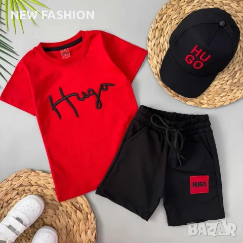 Детски Комплект с Шапка ✨ 3-12г ✨ Hugo Boss , снимка 3 - Детски комплекти - 50425713