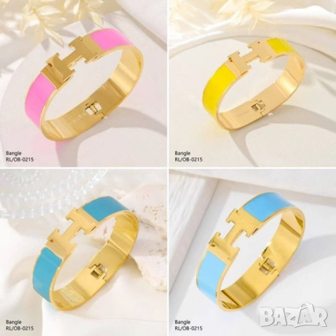 гривни от висококачествена медицинска стомана hemes, снимка 3 - Гривни - 52093189