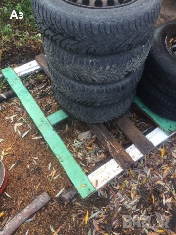 4 зимни гуми с джанти 13”, снимка 2 - Гуми и джанти - 27003657