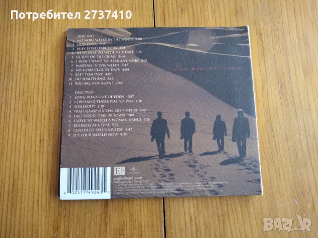 EAGLES - LONG ROAD OUT OF EDEN 2cd 20лв оригинални дискове, снимка 3 - CD дискове - 47269522