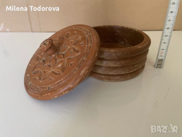  Стара дървена кутия, снимка 2 - Декорация за дома - 53219587