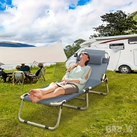 Продавам ново, сгъваемо походно легло - идеален избор за къмпинг и дома, снимка 3 - Къмпинг мебели - 51642575