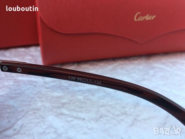 Cartier висок клас унисекс мъжки слънчеви очила, снимка 7 - Слънчеви и диоптрични очила - 28244112