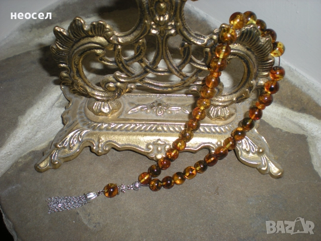 Кехлибарена броеница от балтийски кехлибар