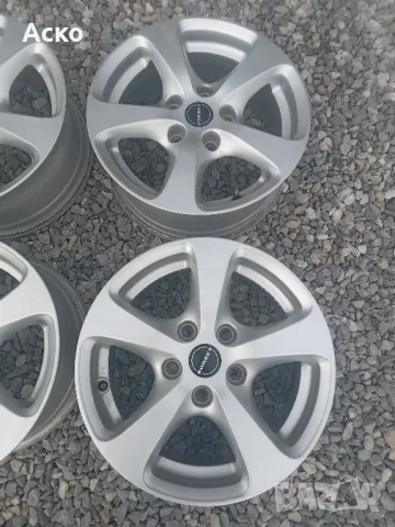 5x120..16цола 7j ET34 Borbet, снимка 2 - Гуми и джанти - 48432167