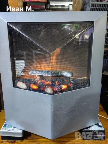 Електрическа печка тип камина 