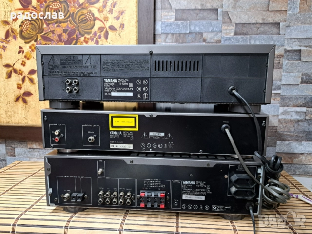 YAMAHA = RX-450 / CDX-550E / KX-330, снимка 6 - Ресийвъри, усилватели, смесителни пултове - 52376419