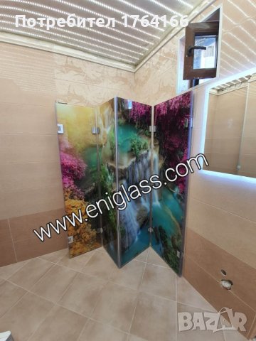 Душ кабини с принт стъкла, снимка 1