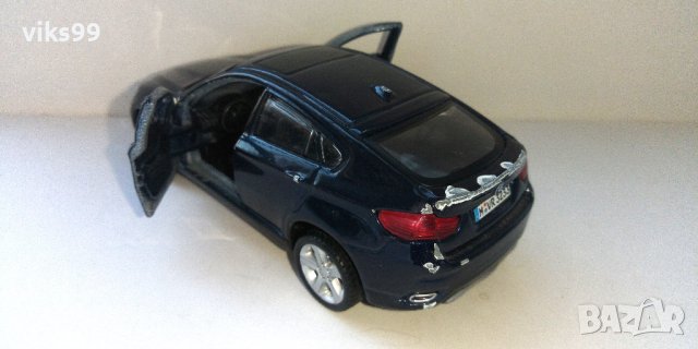 Метална количка BMW X6 1:41 Maisto, снимка 2 - Колекции - 40354986