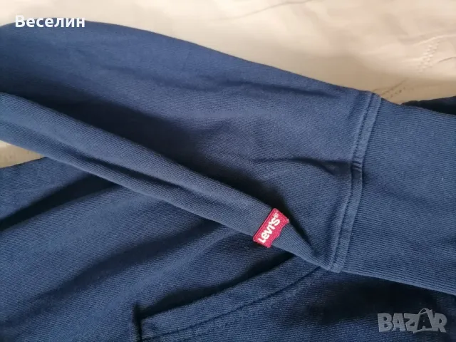 Суичър, худи Levi's, M, снимка 7 - Спортни дрехи, екипи - 47329206