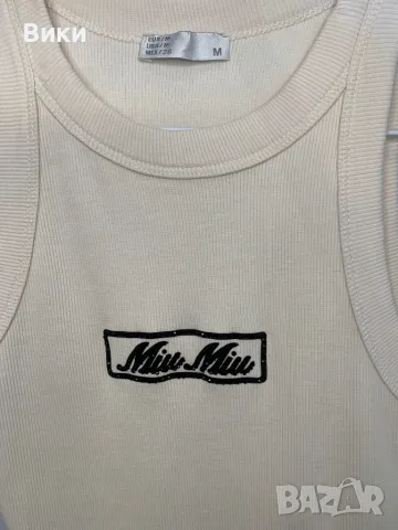 Дамски потник miu miu , снимка 9 - Потници - 49890094