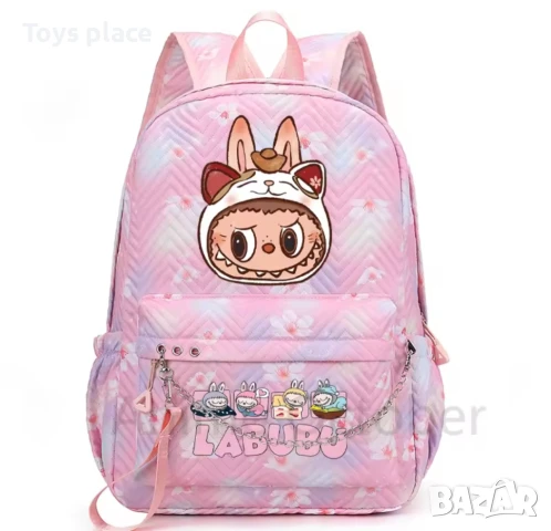 Училищна раница Лабубу Labubu , снимка 1